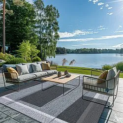 Koberec Indoor/Outdoor - Alta (šedá)