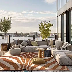 Koberec Indoor/Outdoor - Winona (oranžový)