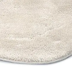 Kulatý Vlnitý Koberec - Aranga Super Soft Fur (béžový)