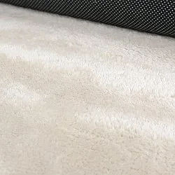 Kulatý Vlnitý Koberec - Aranga Super Soft Fur (béžový)