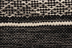 Hadrový koberec - Visby (černá)