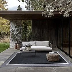 Koberec Indoor/Outdoor - Alta (černý)
