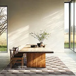 Koberec Indoor/Outdoor - Brussels Pattern (šedá)
