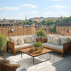 Koberec Indoor/Outdoor - Brussels Diamond (bílý)
