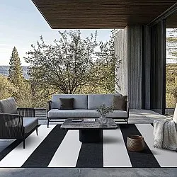 Koberec Indoor/Outdoor - Santana (černý)