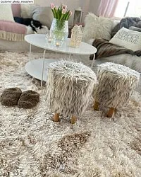 Shaggy koberce - Janjira (offwhite)