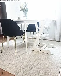 Vlněný koberec - Dhurry (přírodní)