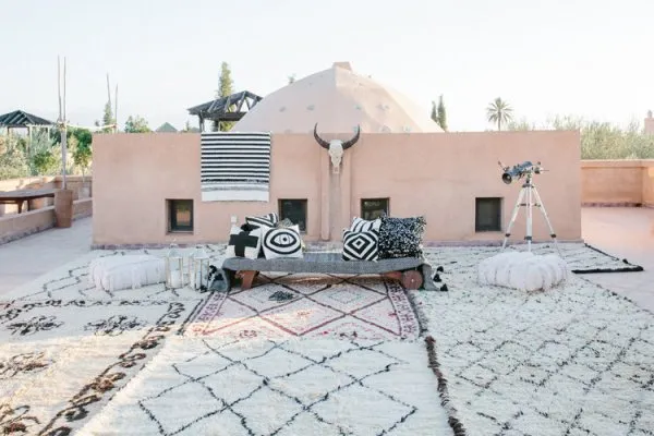 How Beni Ourain rugs are made