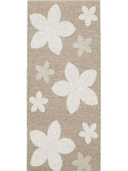 Plastové rohože - Horredsmattan Flower (béžová)
