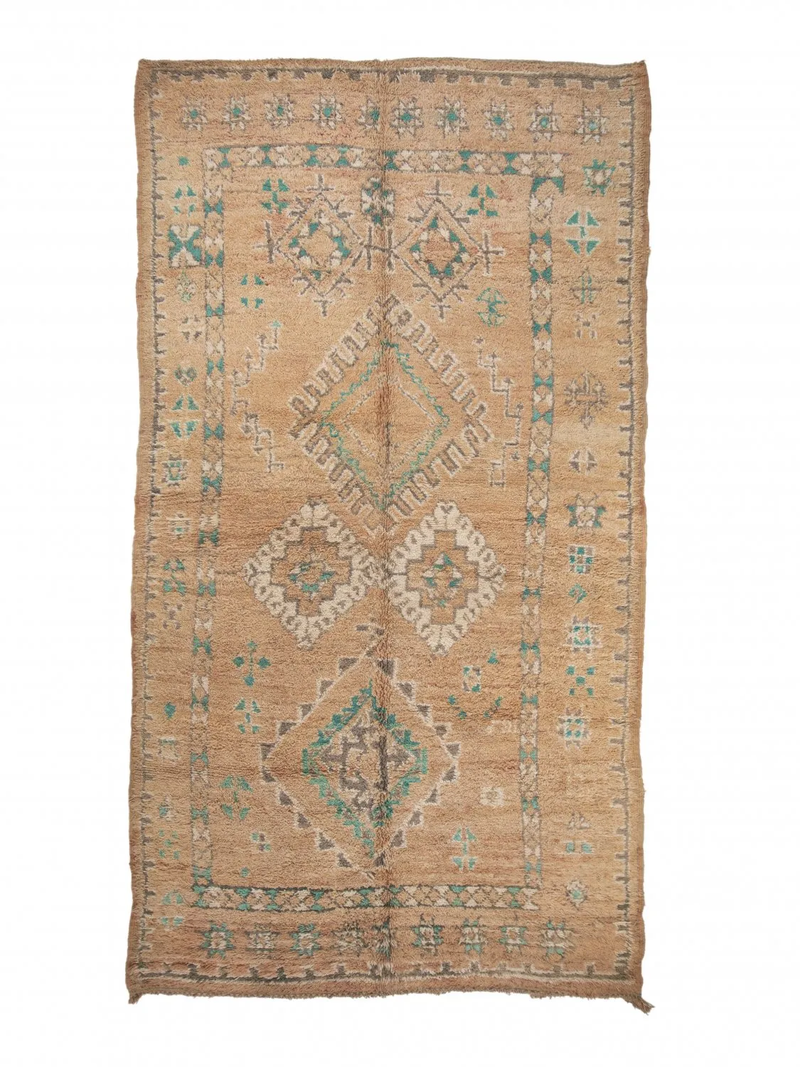 Kilim Marocký Berberský koberec Azilal Special Edition 370 x 190 cm