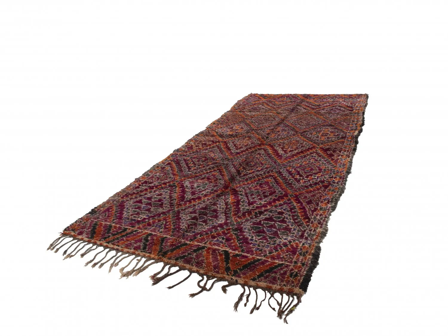 Kilim Marocký Berberský koberec Azilal Special Edition 390 x 180 cm