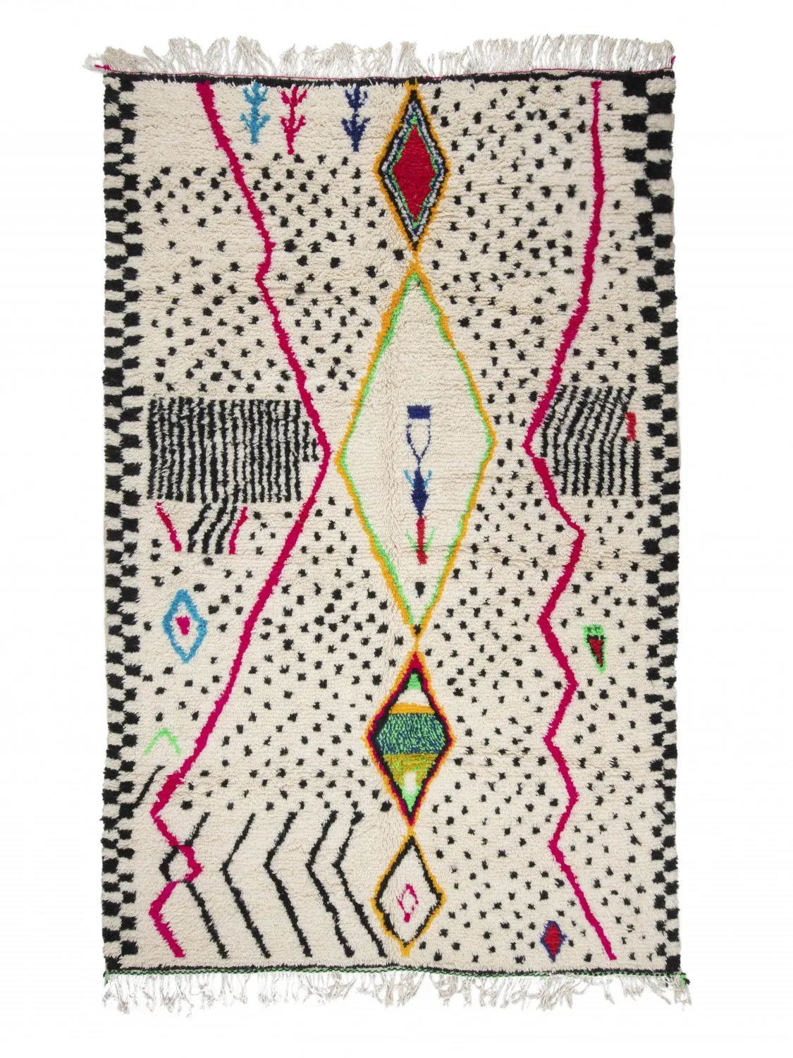 Kilim Marocký Berberský koberec Azilal 320 x 210 cm