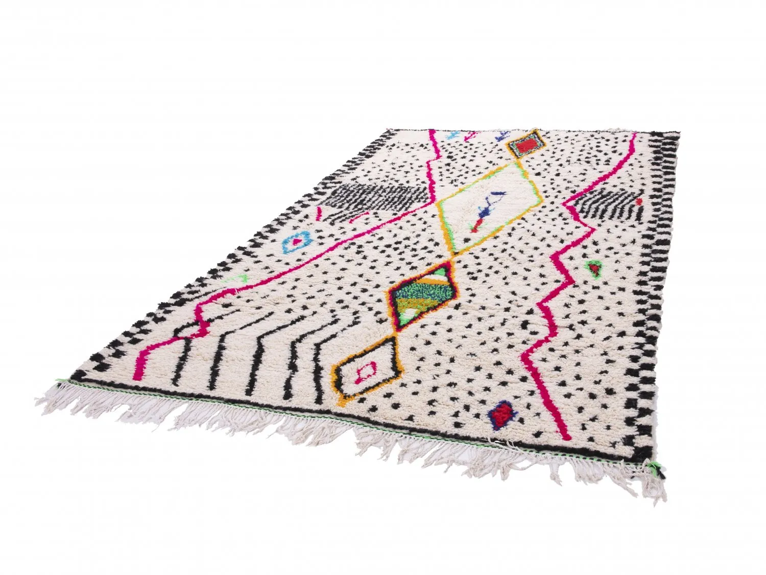 Kilim Marocký Berberský koberec Azilal 320 x 210 cm