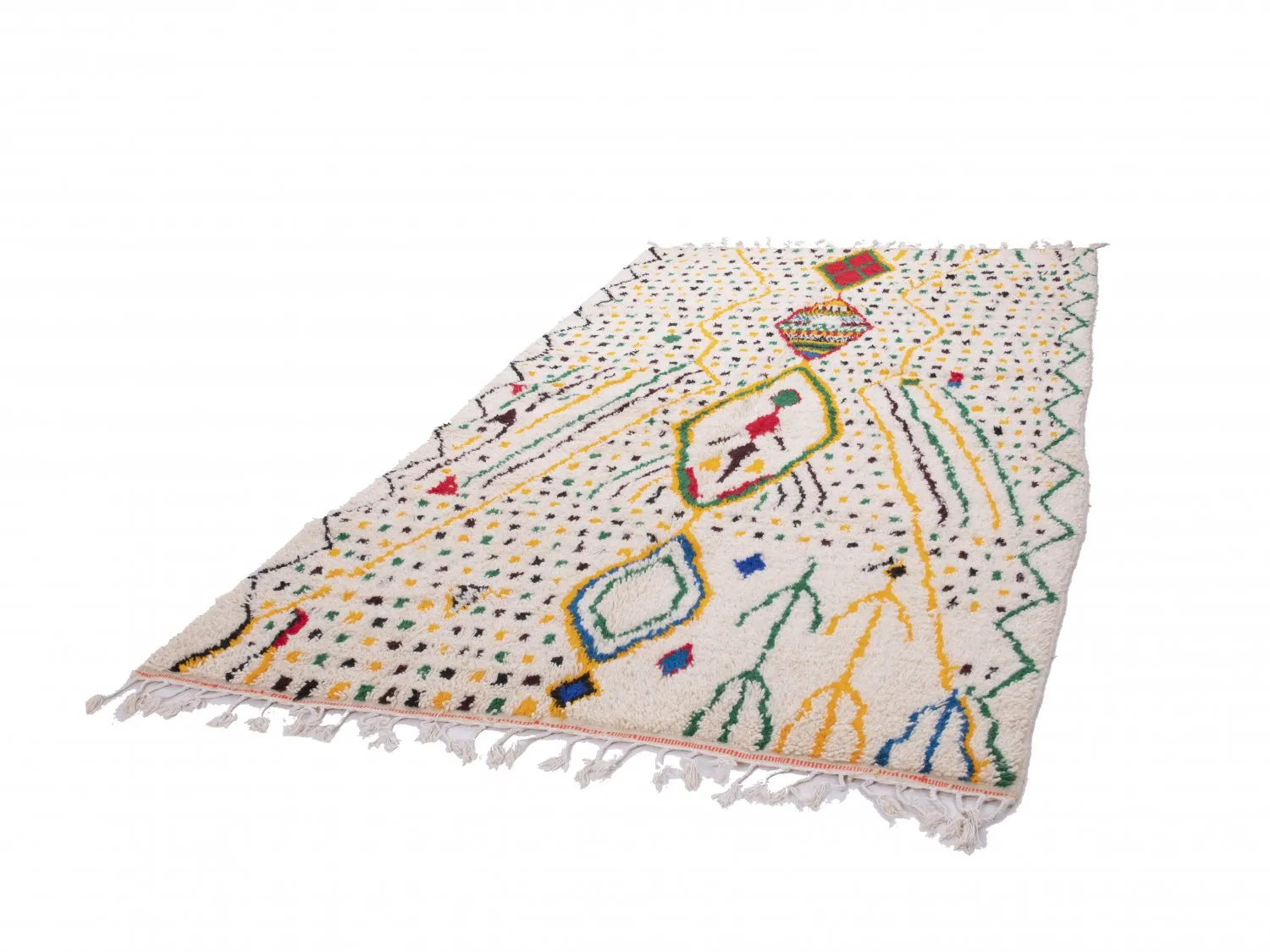 Kilim Marocký Berberský koberec Azilal 310 x 190 cm