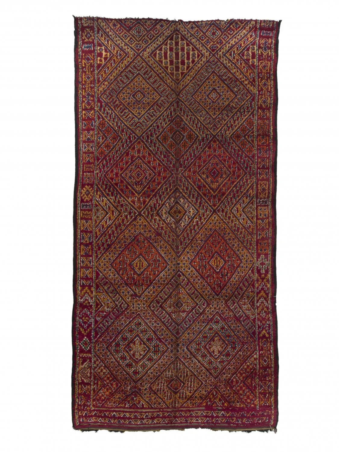Kilim Marocký Berberský koberec Azilal Special Edition 440 x 220 cm