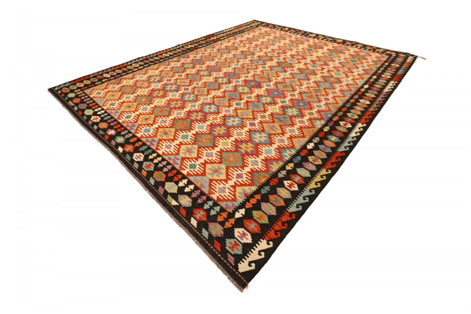 Orientální kilim koberec 391 x 302 cm