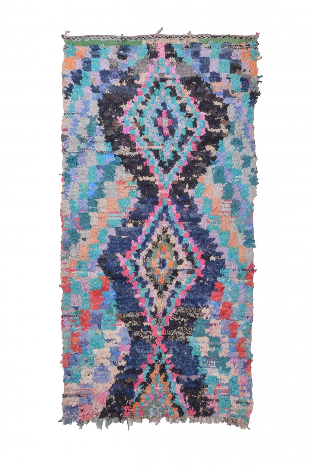 Marocký Berberský koberec Boucherouite 235 x 115 cm