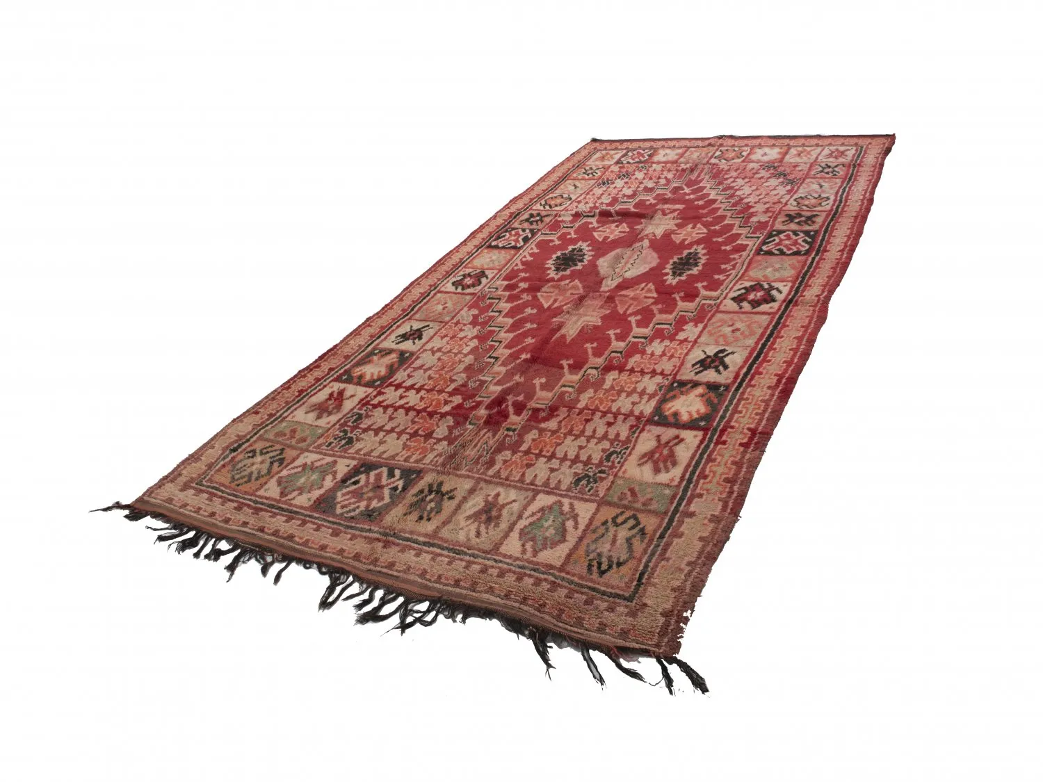 Kilim Marocký Berberský koberec Azilal Special Edition 380 x 180 cm