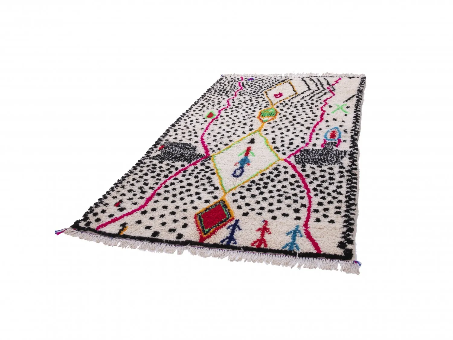 Kilim Marocký Berberský koberec Azilal 250 x 140 cm