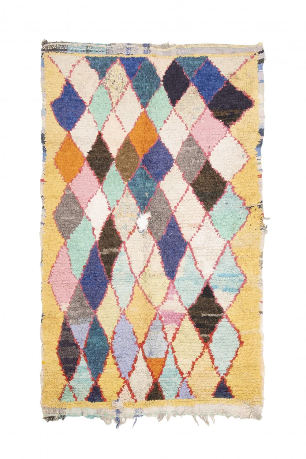 Marocký Berberský koberec Boucherouite 200 x 120 cm