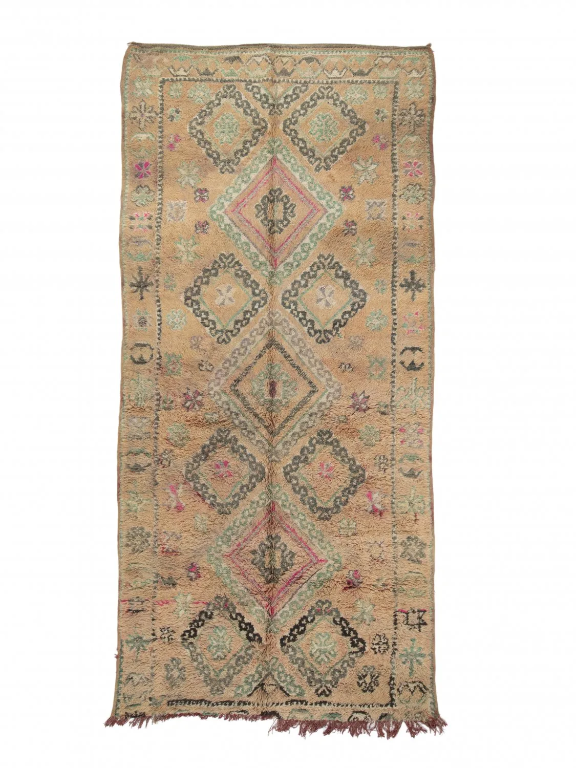 Kilim Marocký Berberský koberec Azilal Special Edition 390 x 190 cm