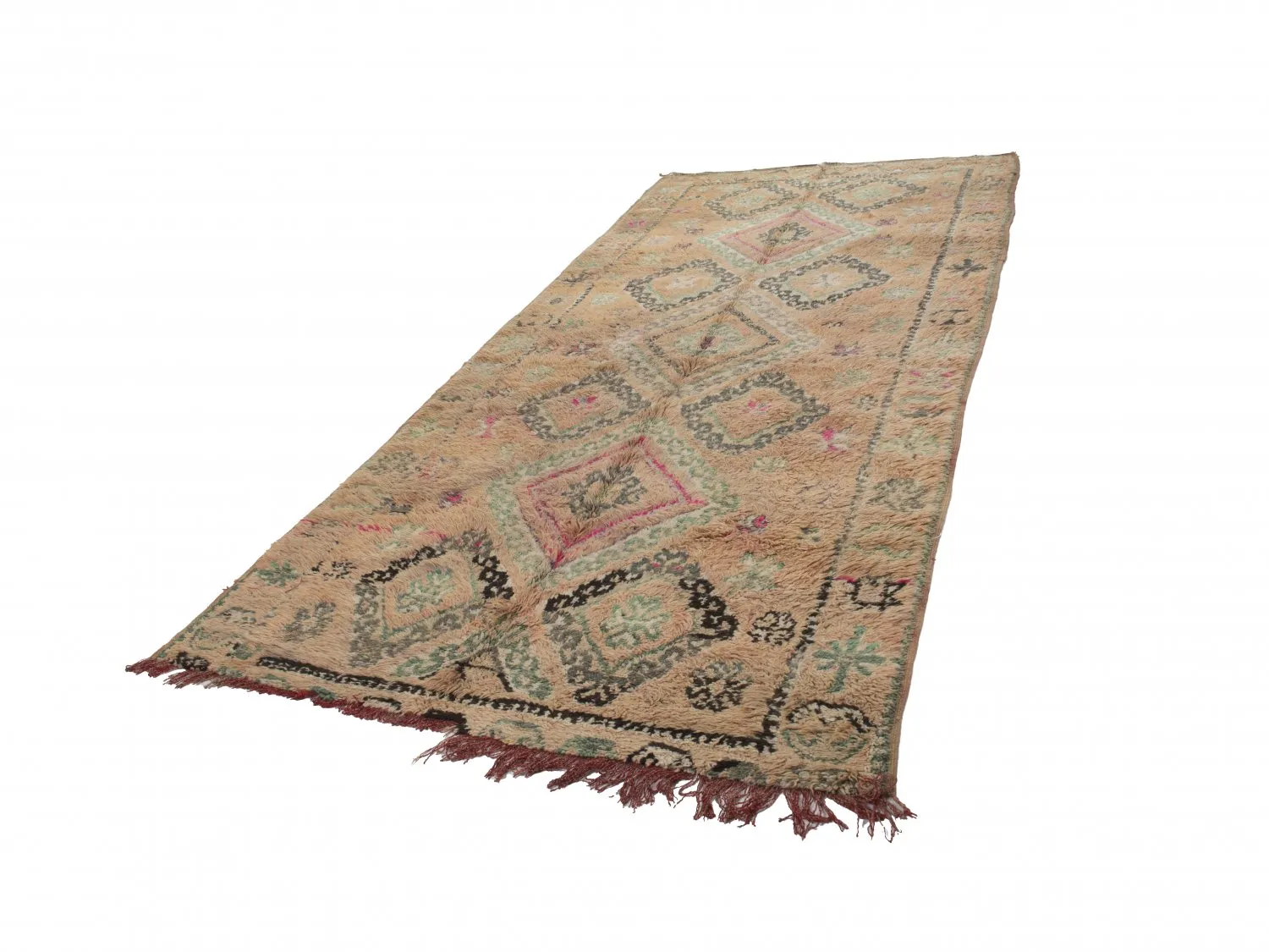 Kilim Marocký Berberský koberec Azilal Special Edition 390 x 190 cm