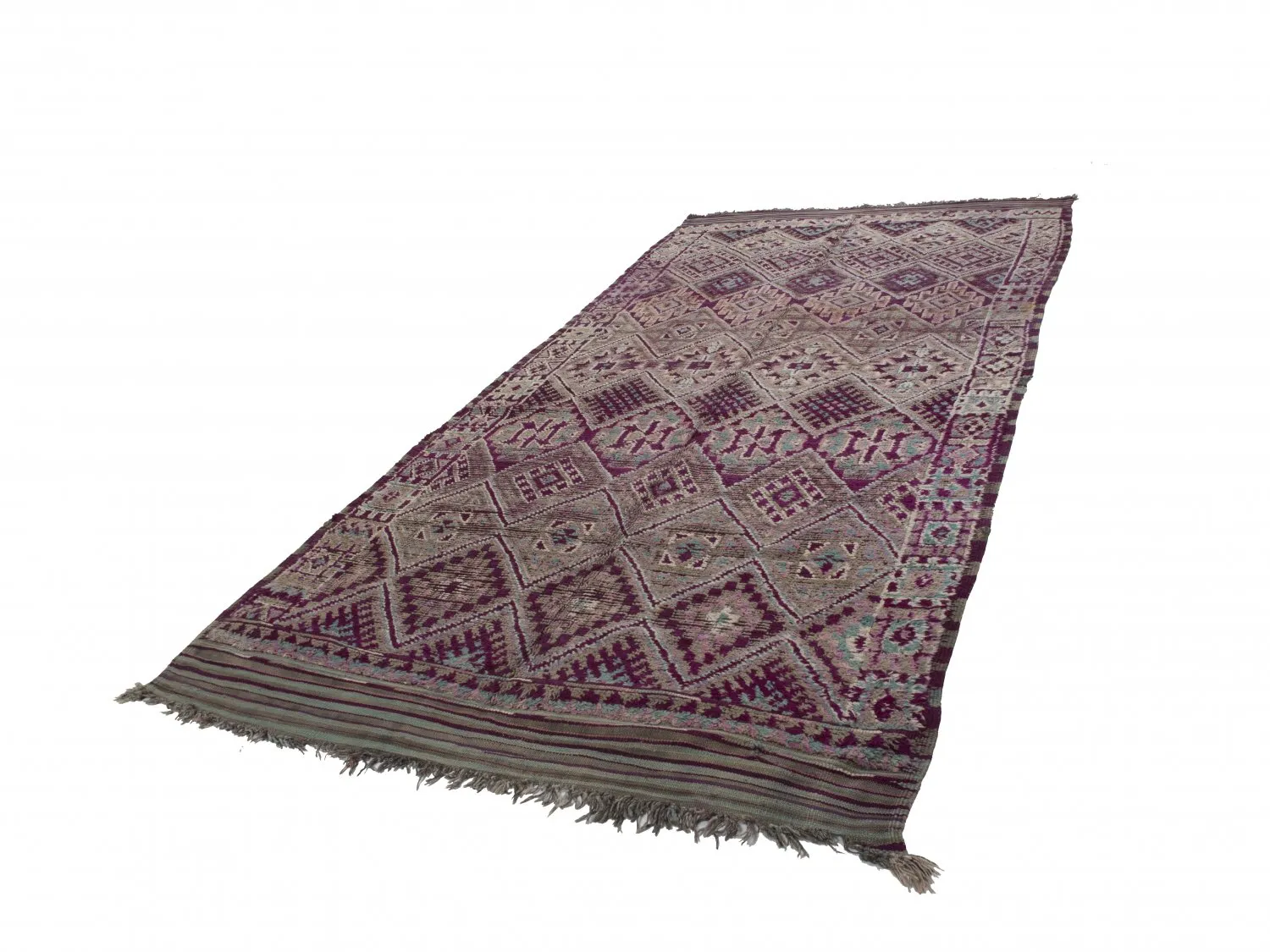 Kilim Marocký Berberský koberec Azilal Special Edition 420 x 200 cm