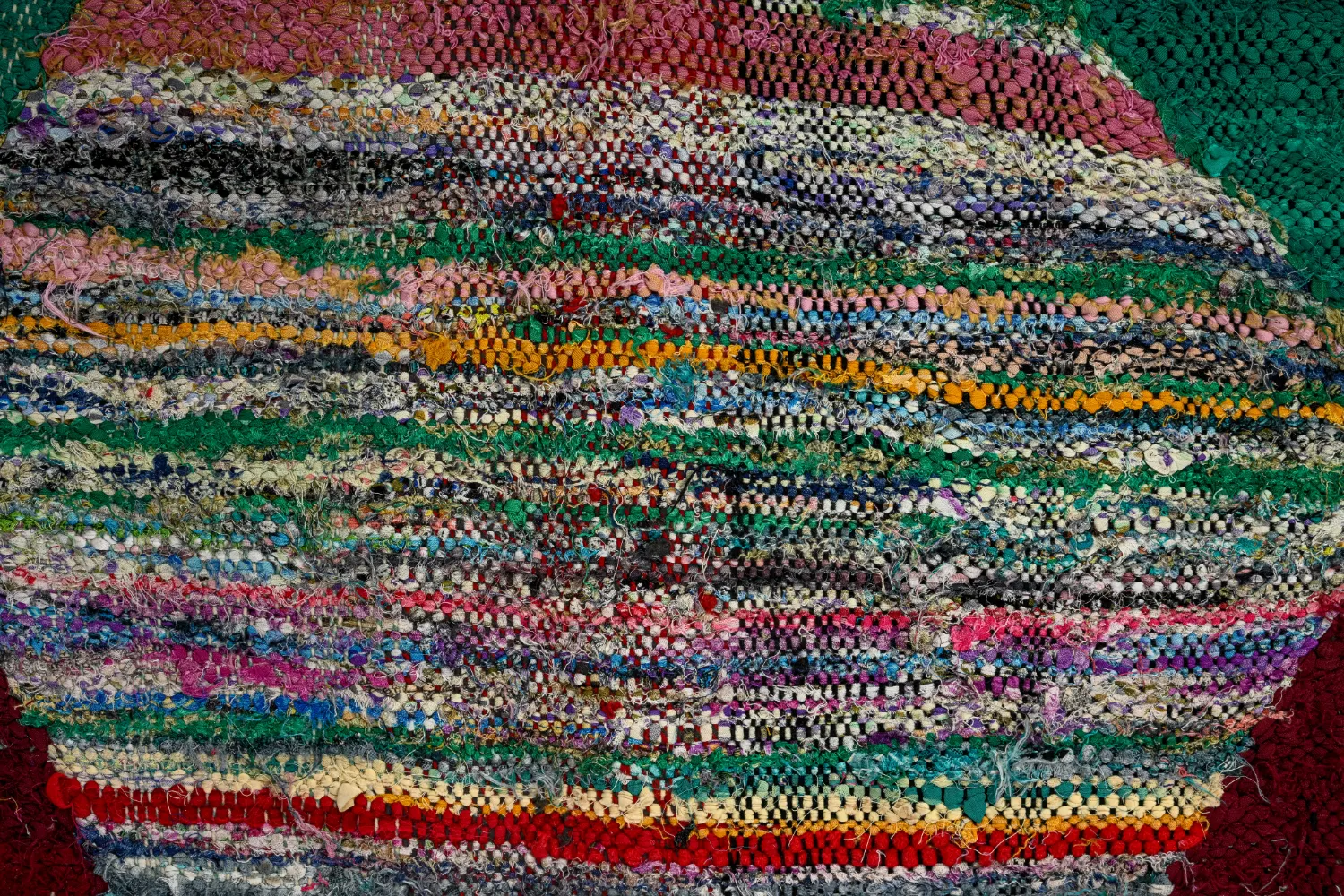 Marocký Berberský koberec Boucherouite 150 x 325 cm
