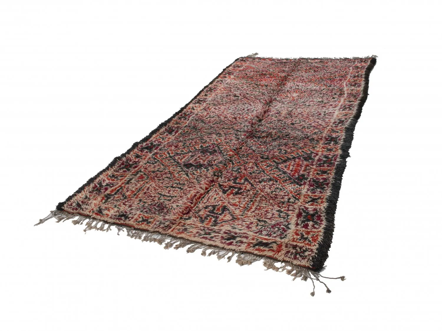 Kilim Marocký Berberský koberec Azilal Special Edition 390 x 190 cm
