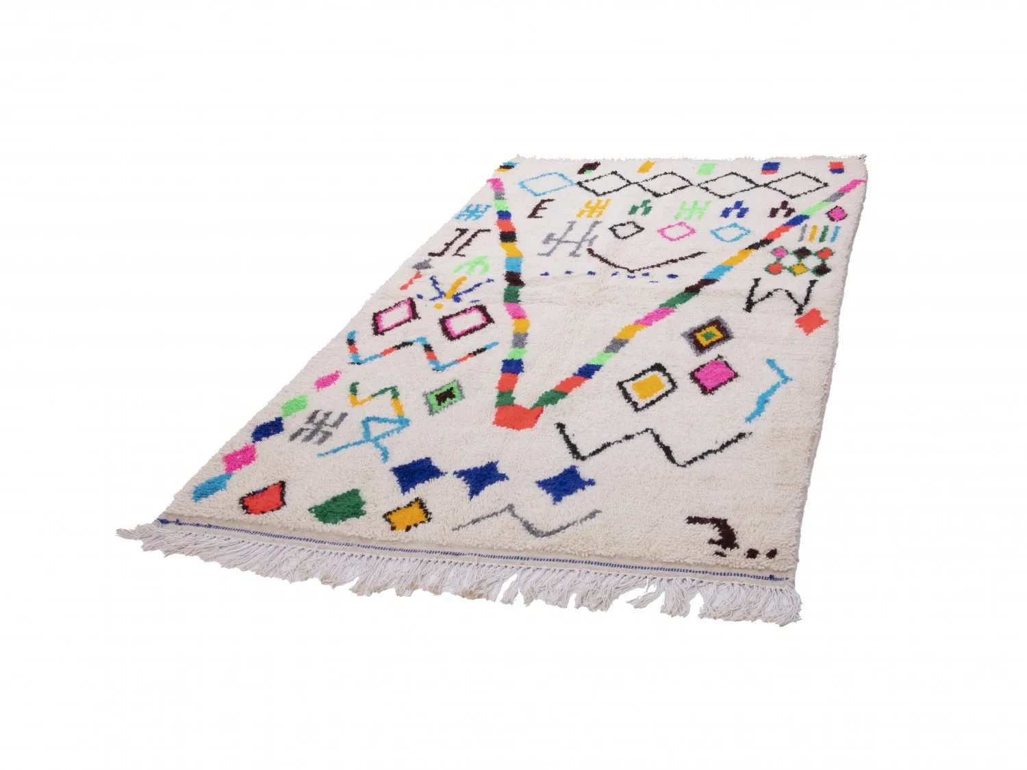 Kilim Marocký Berberský koberec Azilal 250 x 140 cm