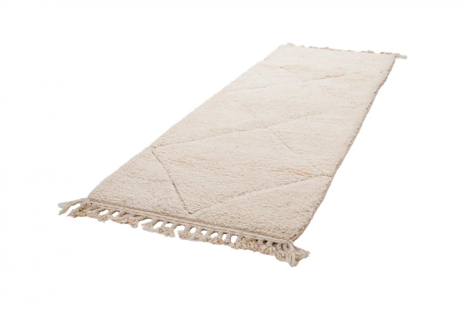 Kilim Marocký Berberský koberec Beni Ourain 295 x 85 cm