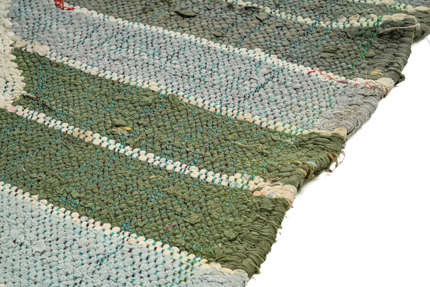 Marocký Berberský koberec Boucherouite 120 x 280 cm