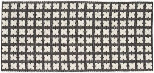 Plastové rohože - Horredsmattan Cross (černá)
