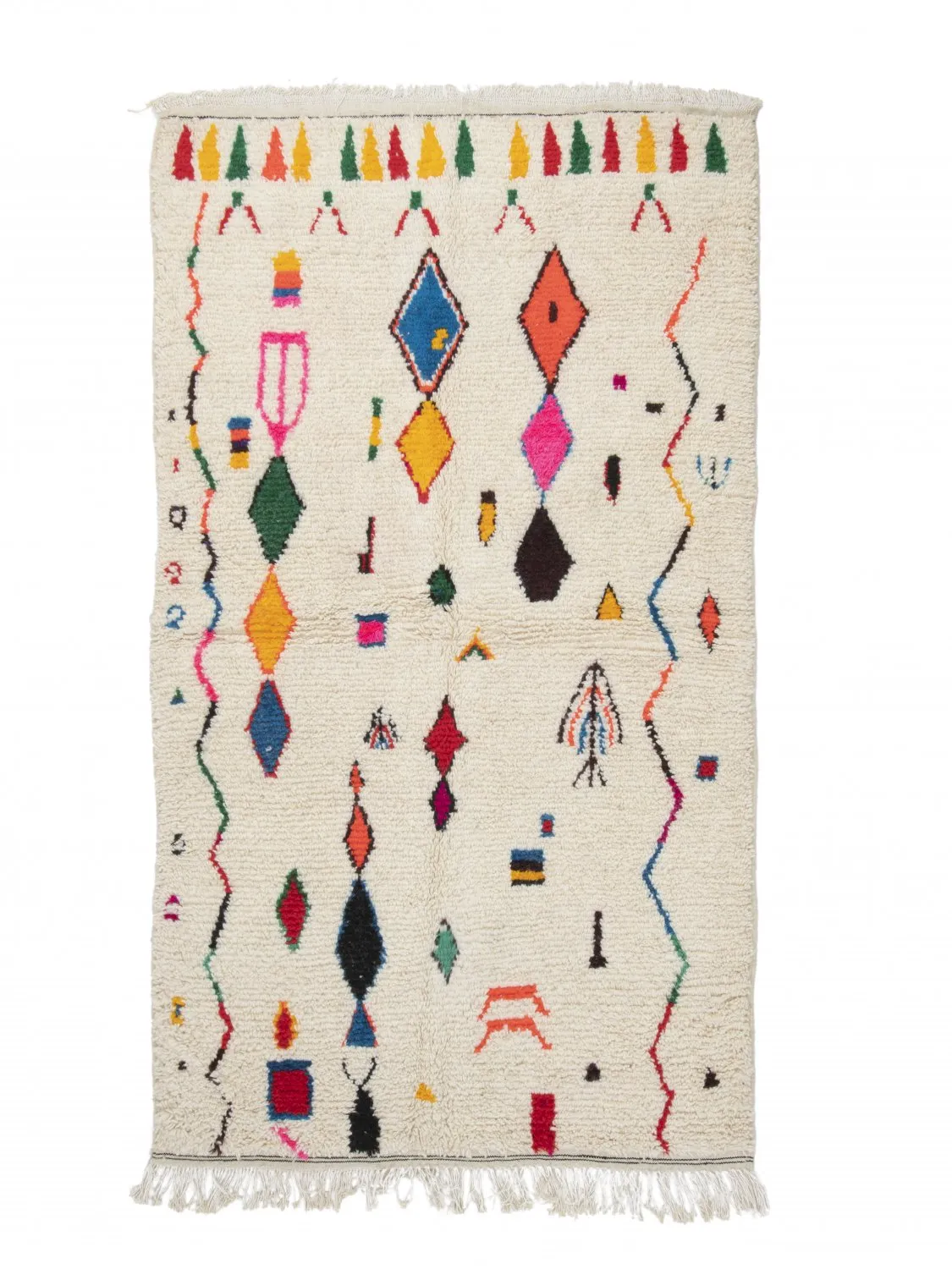 Kilim Marocký Berberský koberec Azilal 260 x 140 cm