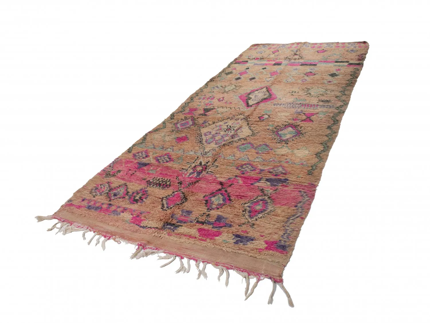 Kilim Marocký Berberský koberec Azilal Special Edition 420 x 170 cm