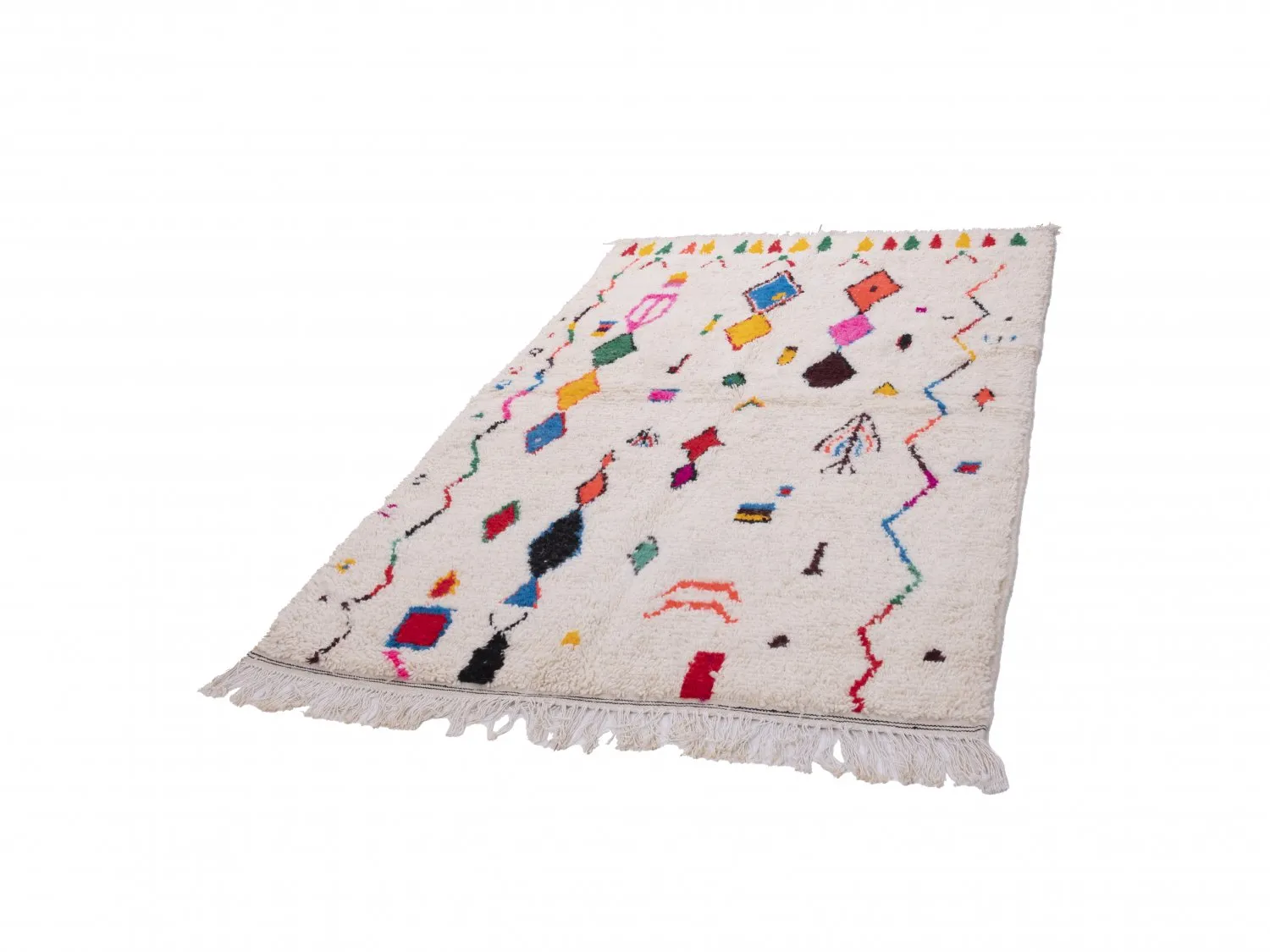 Kilim Marocký Berberský koberec Azilal 260 x 140 cm