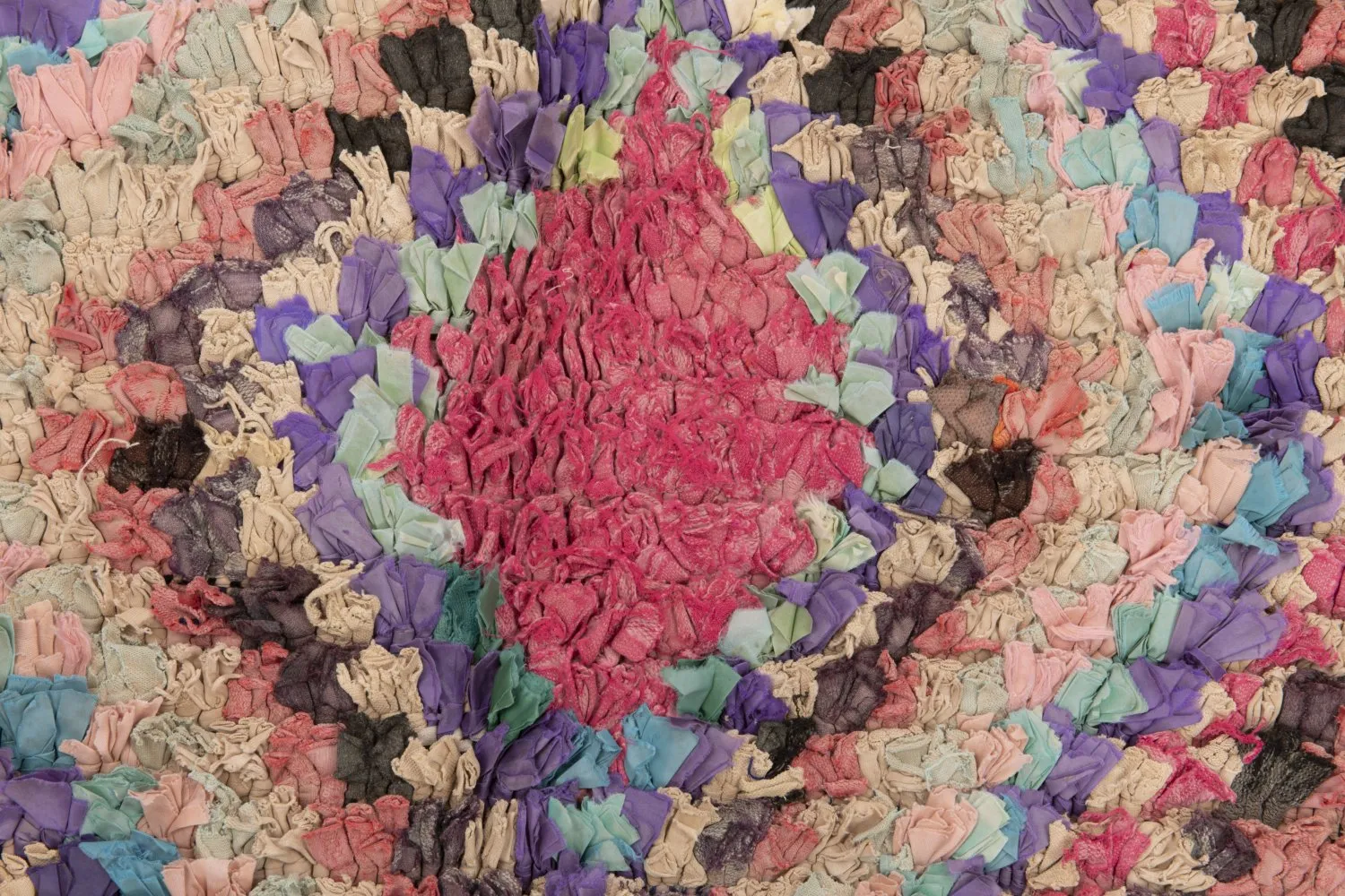 Marocký Berberský koberec Boucherouite 245 x 105 cm