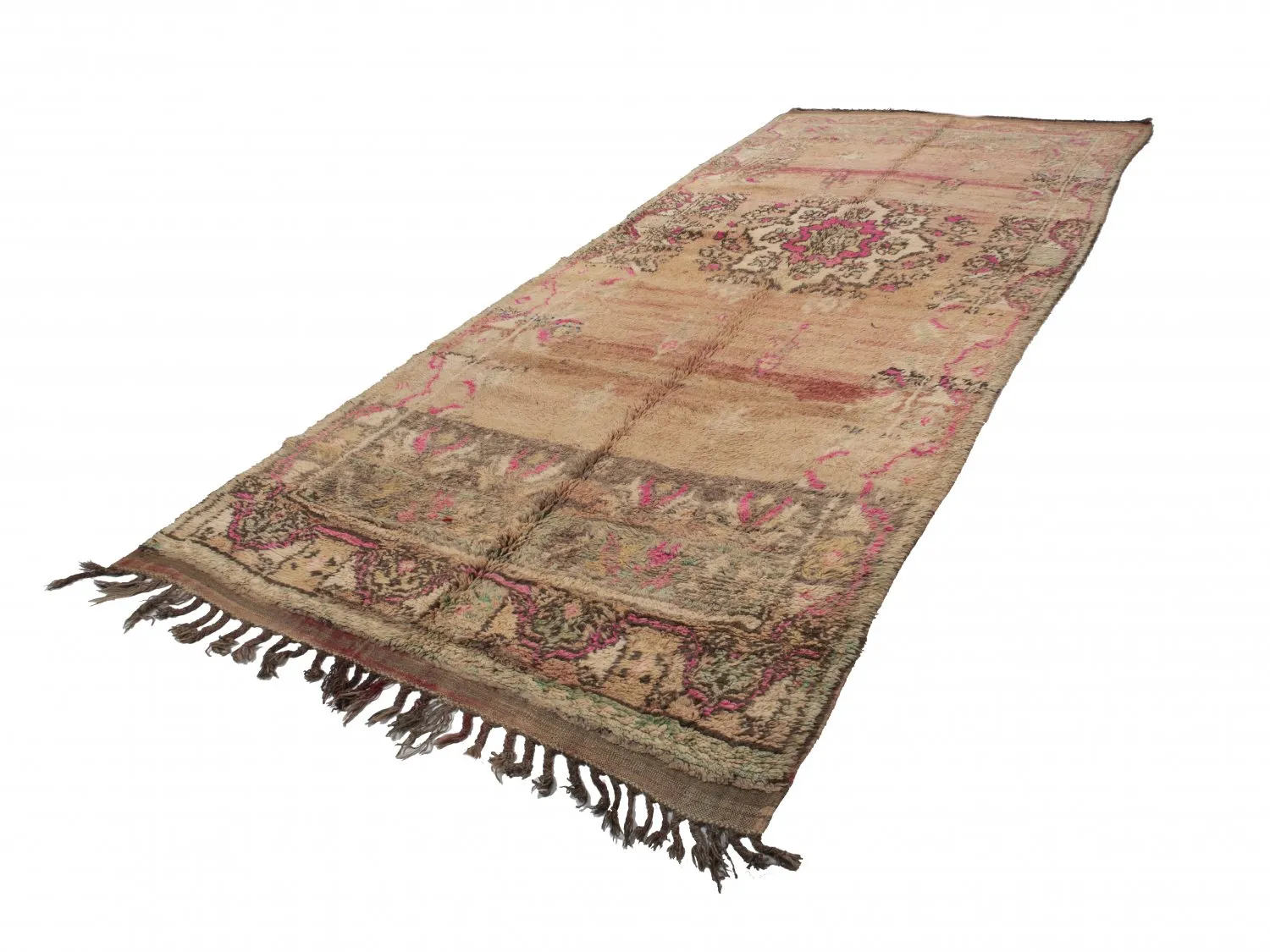 Kilim Marocký Berberský koberec Azilal Special Edition 450 x 190 cm