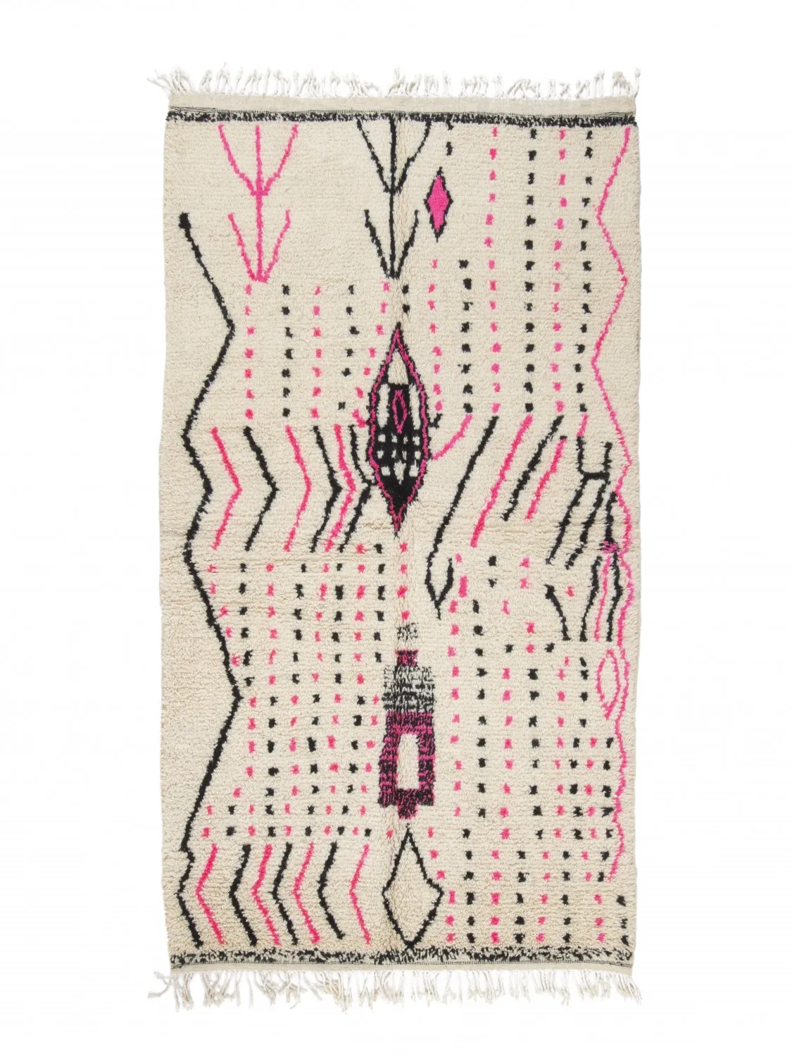 Kilim Marocký Berberský koberec Azilal 260 x 140 cm