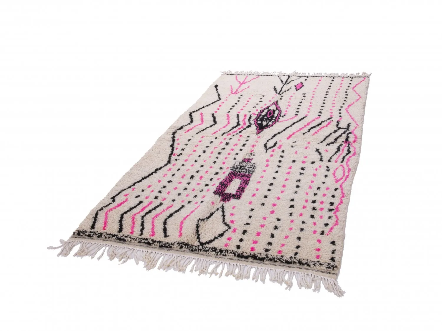 Kilim Marocký Berberský koberec Azilal 260 x 140 cm