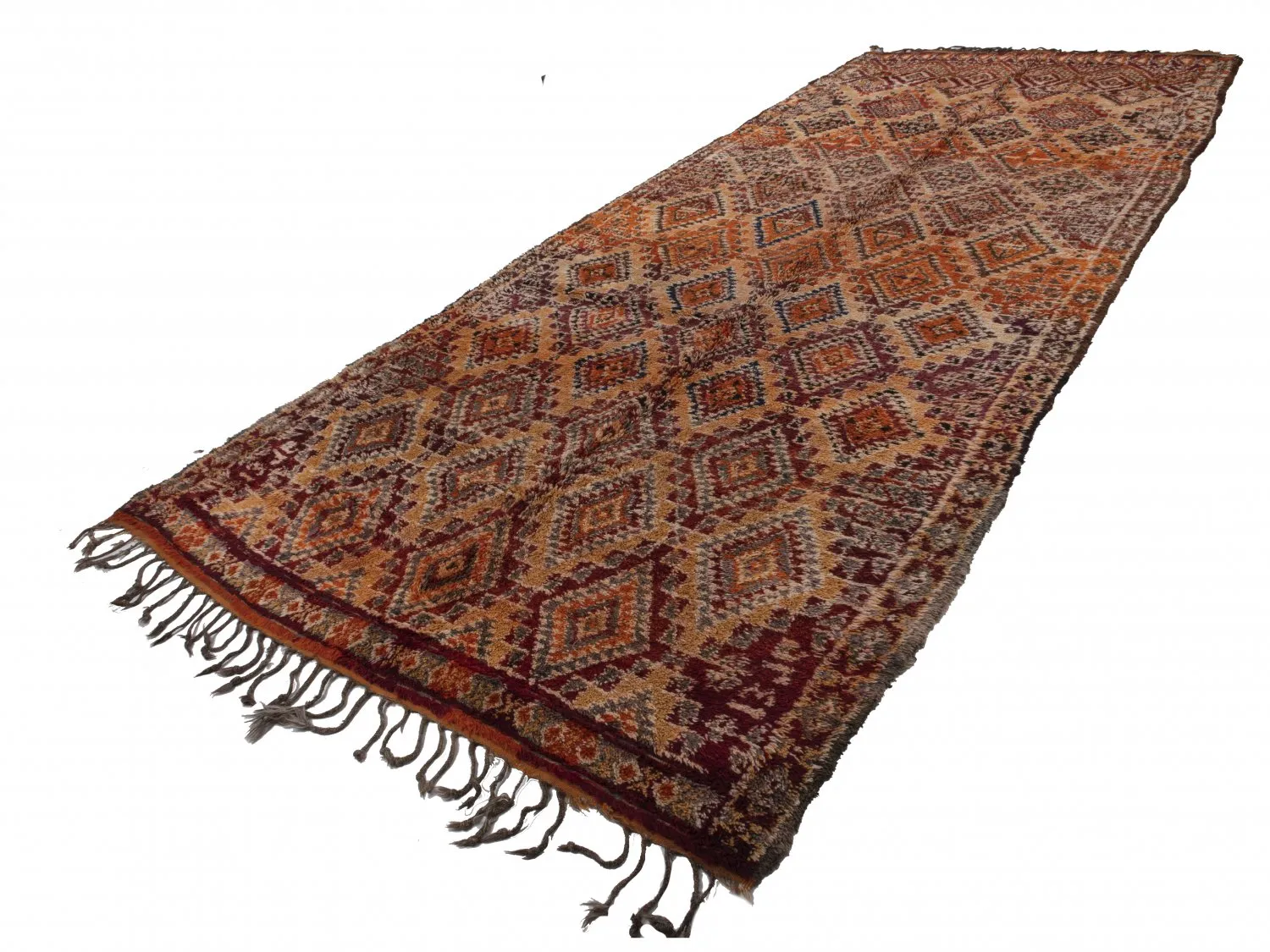 Kilim Marocký Berberský koberec Azilal Special Edition 520 x 210 cm