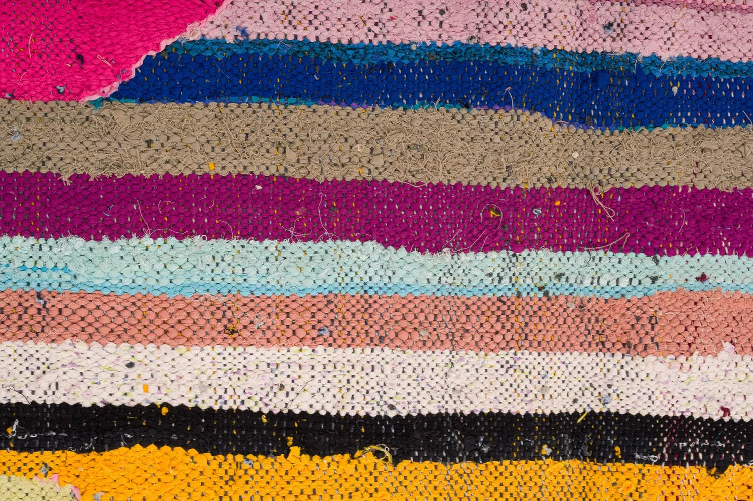 Marocký Berberský koberec Boucherouite 135 x 260 cm