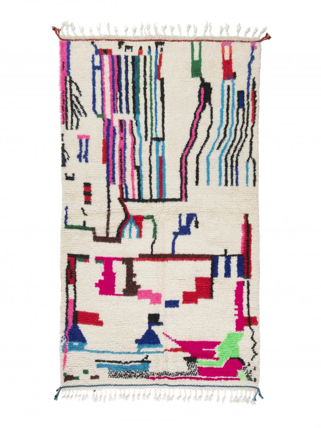 Kilim Marocký Berberský koberec Azilal 260 x 140 cm