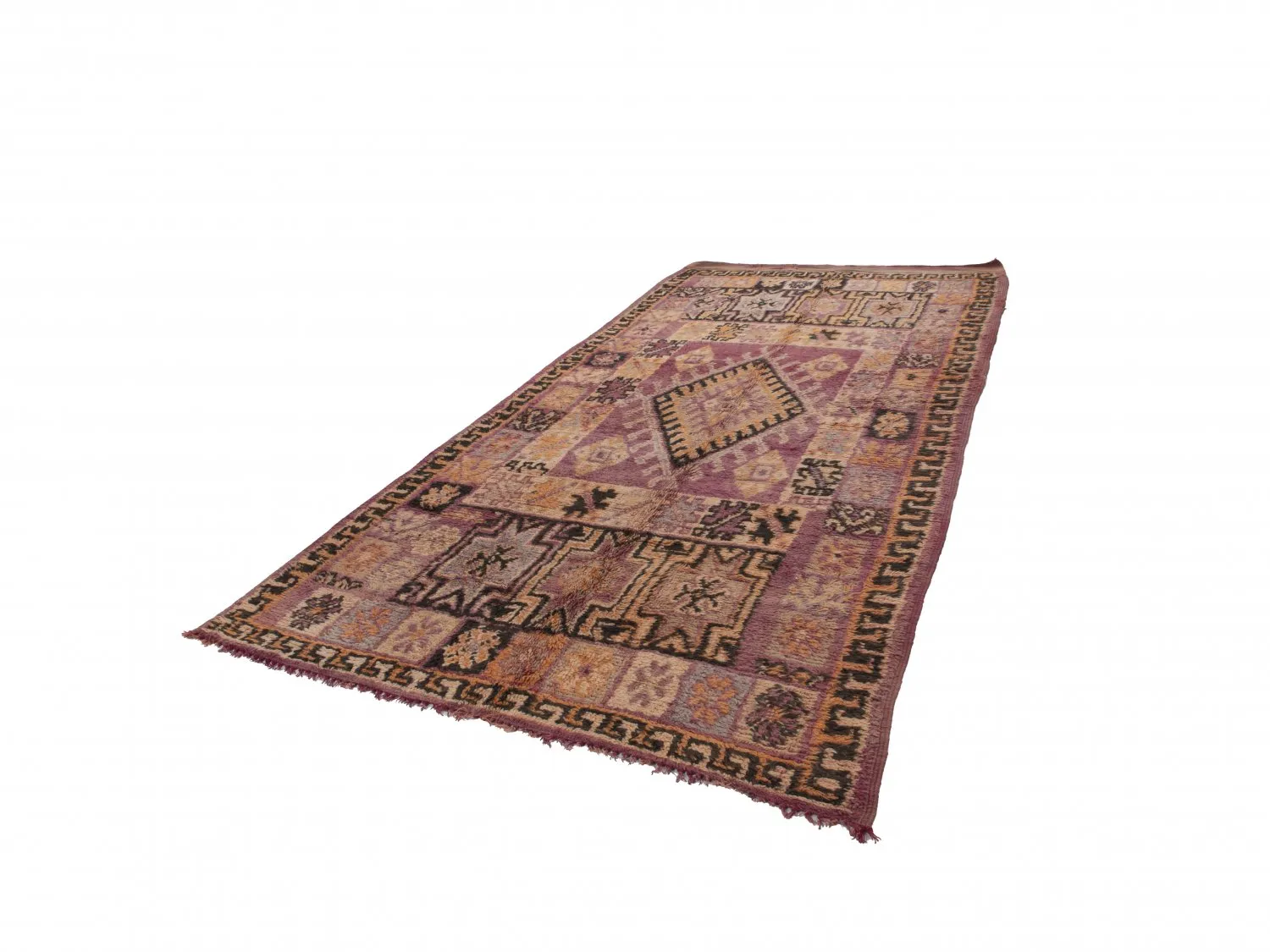 Kilim Marocký Berberský koberec Azilal Special Edition 380 x 180 cm