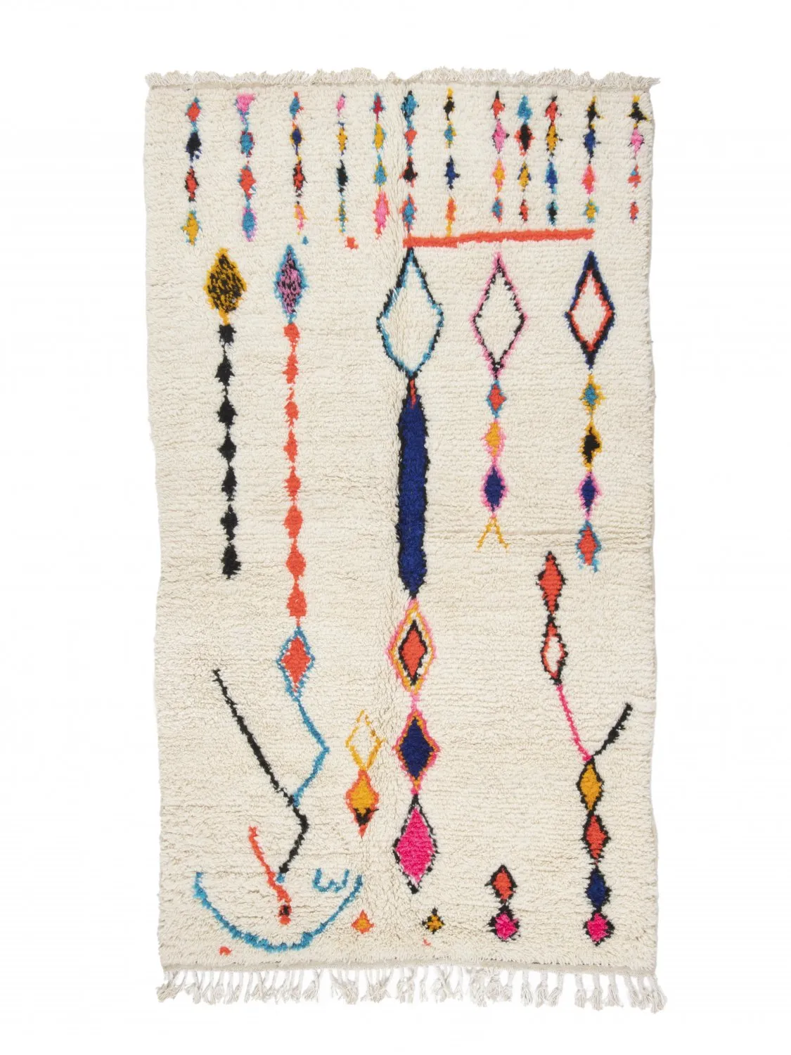Kilim Marocký Berberský koberec Azilal 260 x 140 cm