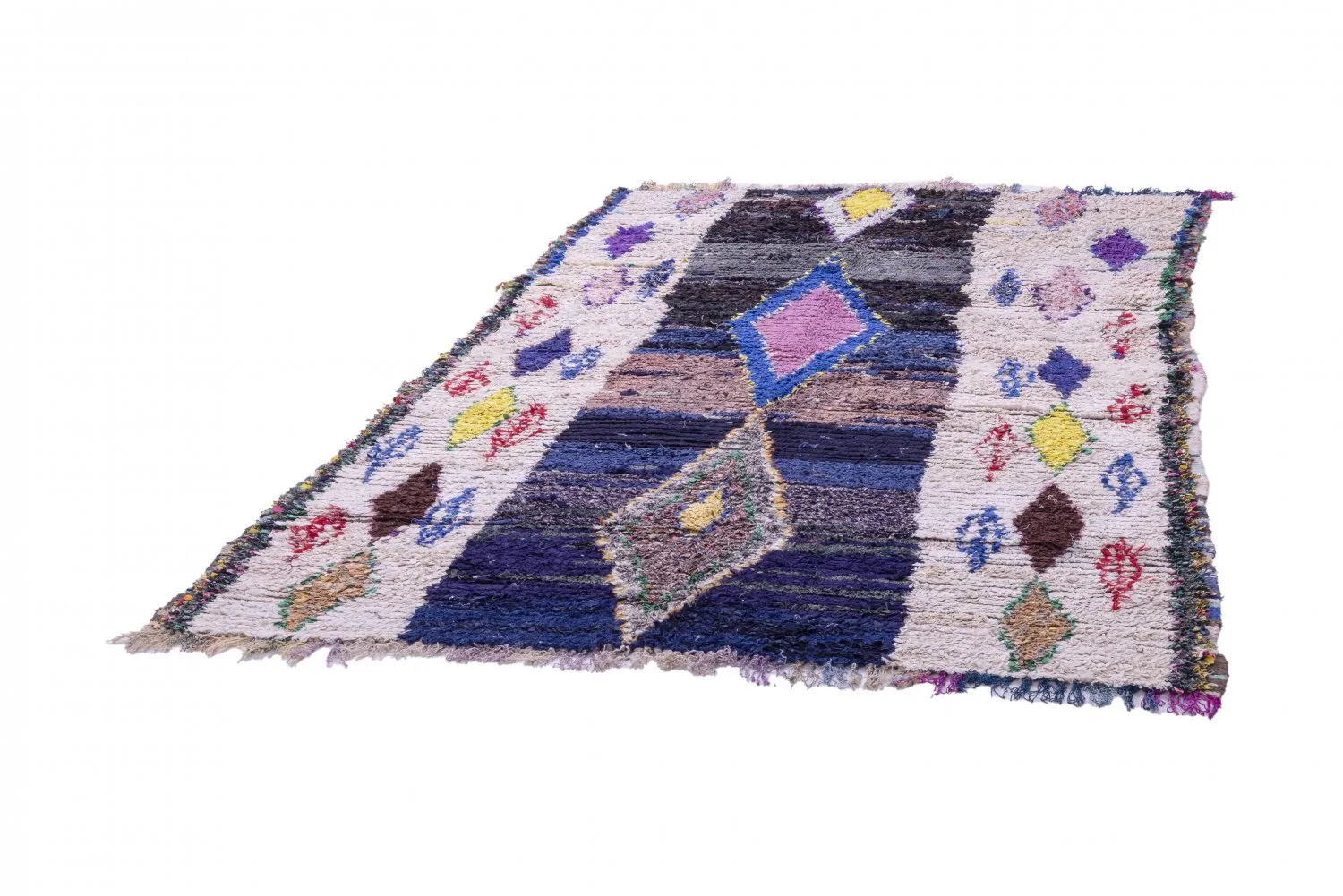 Marocký Berberský koberec Boucherouite 230 x 170 cm