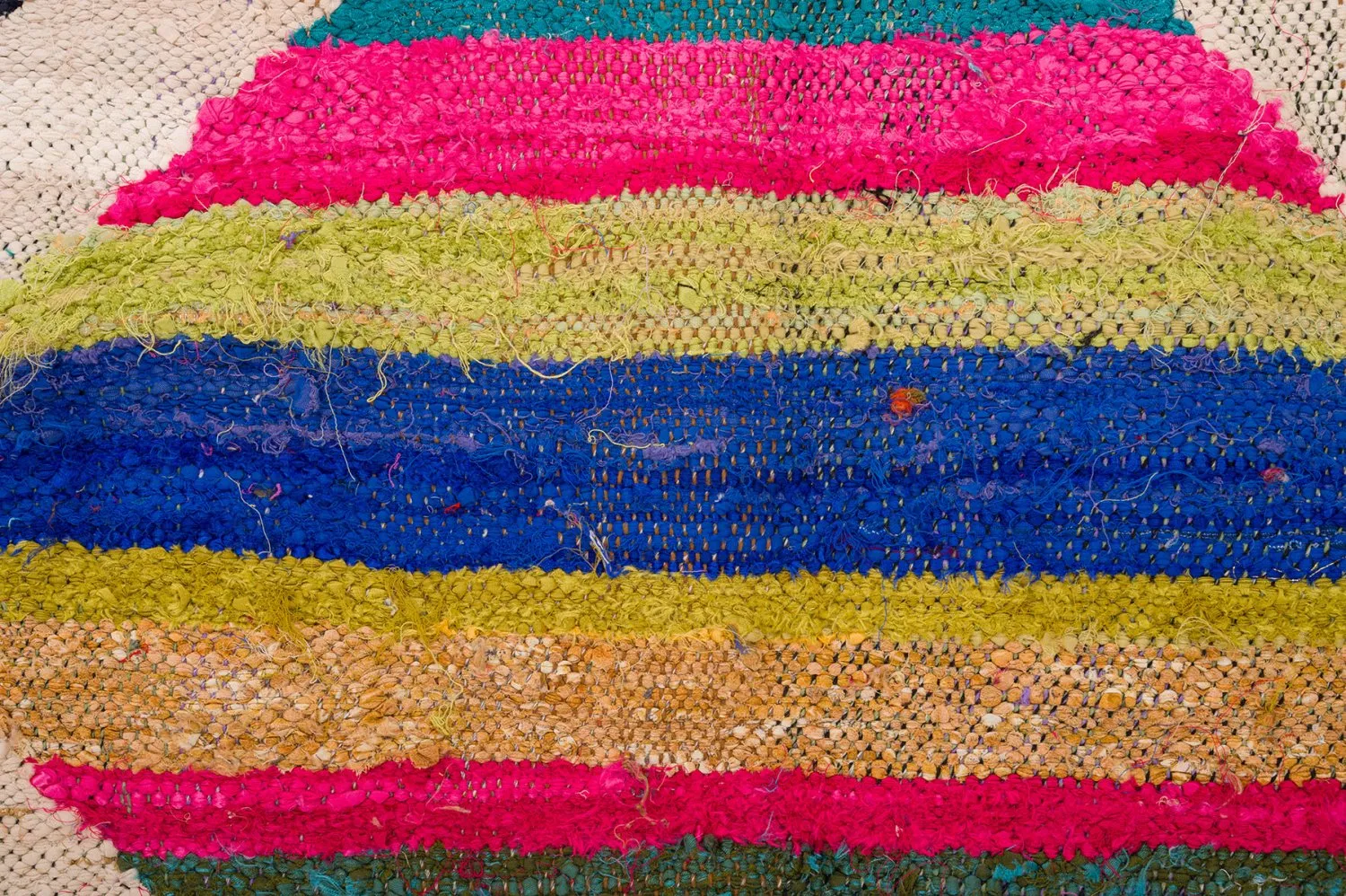 Marocký Berberský koberec Boucherouite 135 x 245 cm