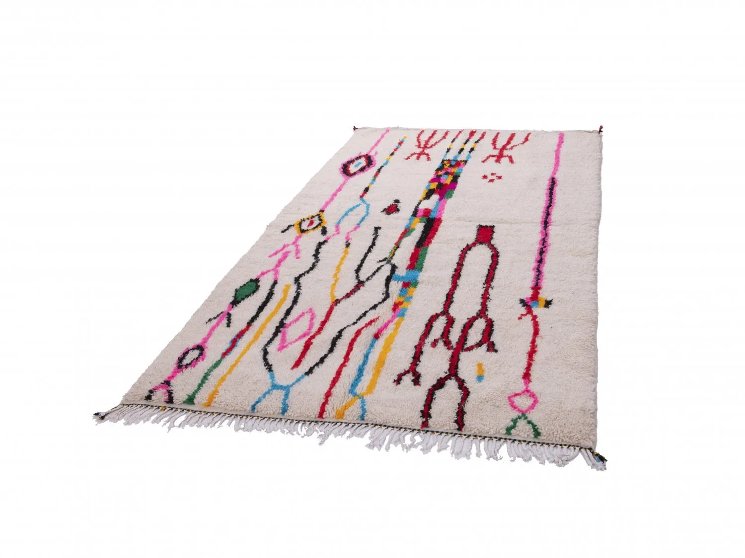 Kilim Marocký Berberský koberec Azilal 260 x 150 cm