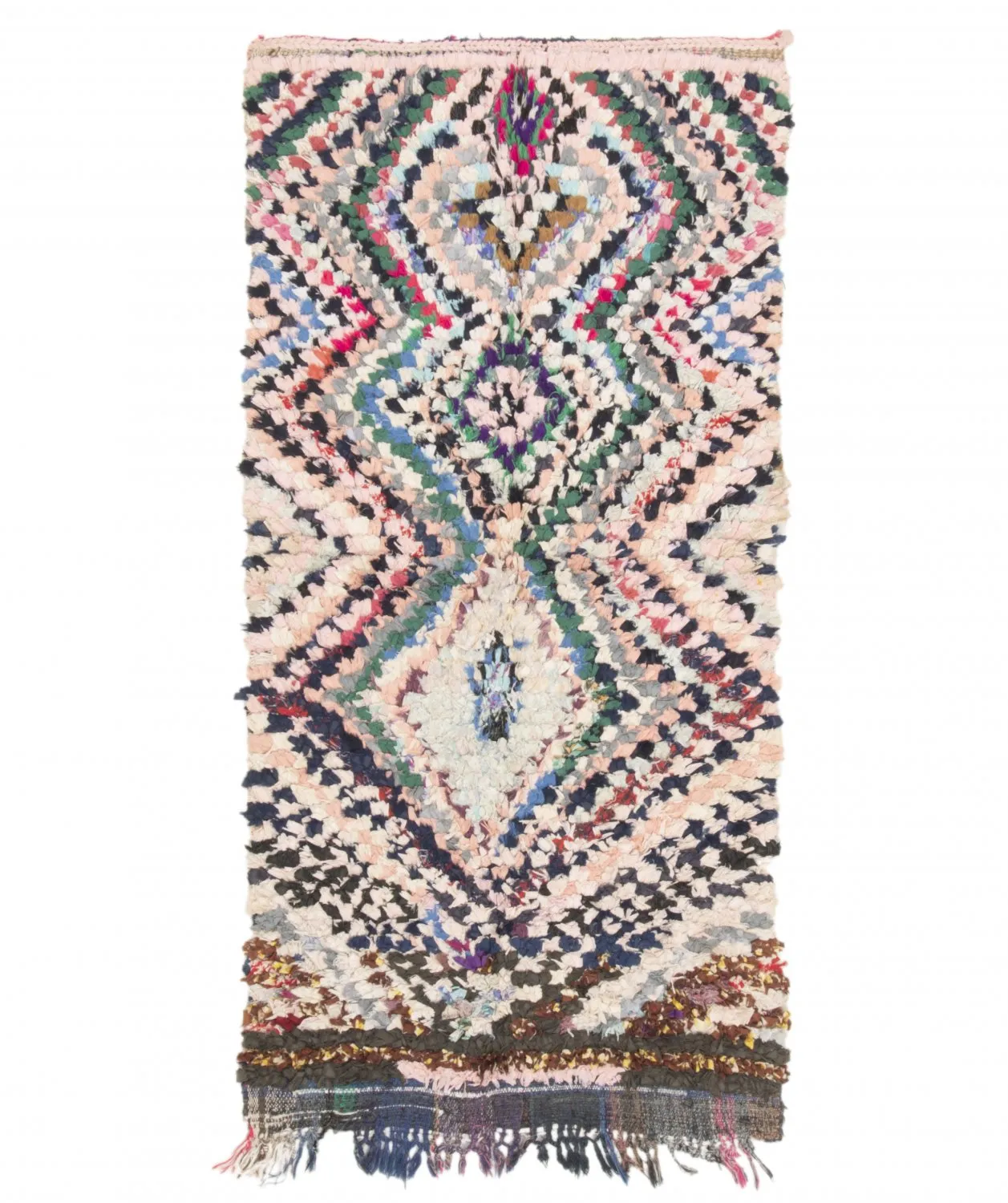 Marocký Berberský koberec Boucherouite 175 x 95 cm