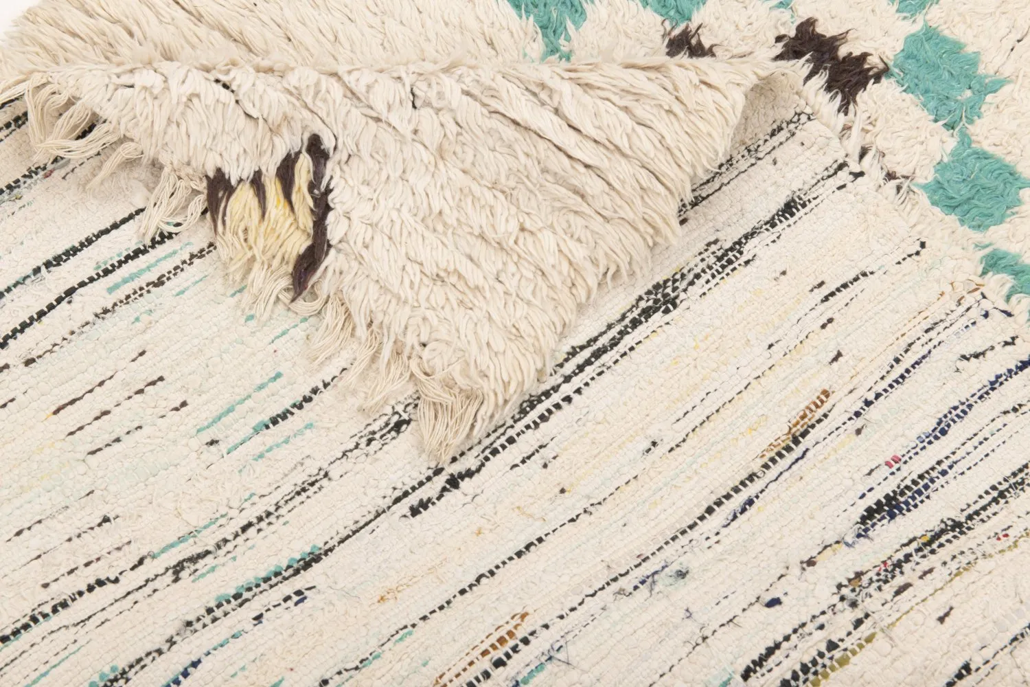 Marocký Berberský koberec Boucherouite 175 x 85 cm